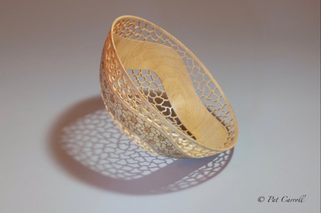 Helen Bailey Woodturning: Blossom on the Wave